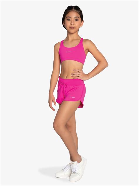 Girls Breathable Athletic Shorts So Danca F14346c