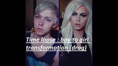 Boy To Girl Drag Transformation Time Lapse Unicorn Vanity Youtube