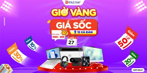 Khuyến Mại Giờ vàng giá sốc Giảm giá thả ga chỉ từ 59K