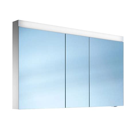 Enabling you to find exactly the right product for your bathroom. Schneider Pataline 3 Door LED Mirror Cabinet 1500mm