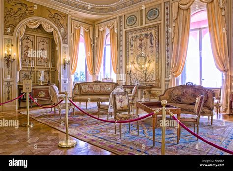 Interior Villa Ephrussi De Rothschild Banque De Photographies Et D