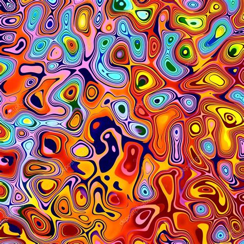 Oil Spill Painting Colorful Abstract Background Marble