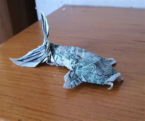 Dollar Koi Fish By Won Park Folded By Me Origami