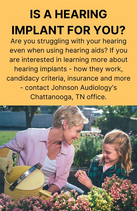 Cochlear Implant And Mapping Johnson Audiology