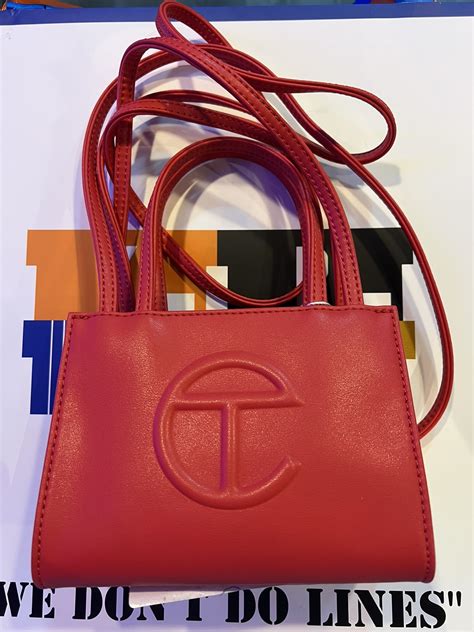 Telfar Telfar Shopping Bag Small Red Grailed