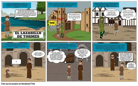 El Lazarillo De Tormes Storyboard By Nataly