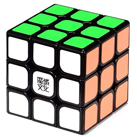 Moyu Aolong V2 3x3x3 Speed Cube Enhanced Edition Black Puzzle Click