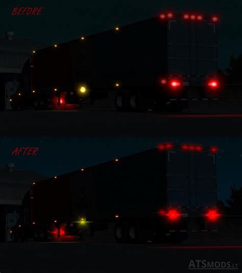 Realistic Flare Pack Mod Euro Truck Simulator 2 Mods American Truck