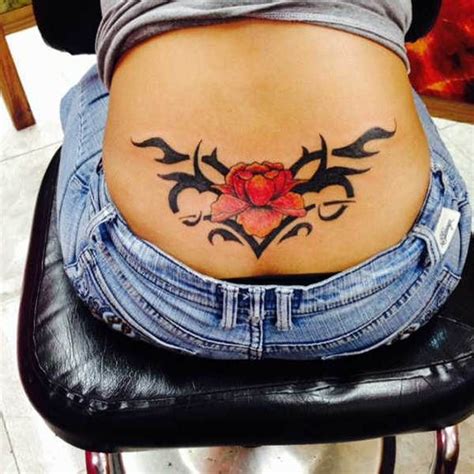 Which Spot Is The Sexiest Place For A Tatt The Lower Back Of Course Great Tattoos Trendy