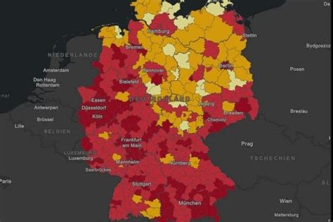 Das land ist stark von der pandemie betroffen. Deutschland Corona Risikogebiete / Corona: Die Zahl der ...