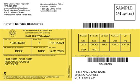 Voter Registration Information Ellis County Tx Official Website