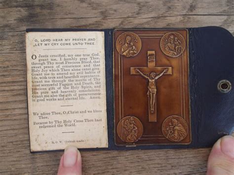 Antique Catholic Pocket Prayer Book