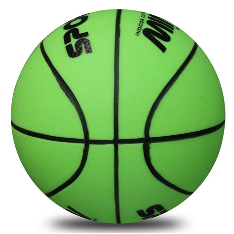 Mini Basketball Stylife Soft Kids Basketball 5 Inch Diametergreen