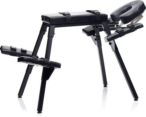 Master Series Obedience Extreme Sex Bench With Restraint Straps 1