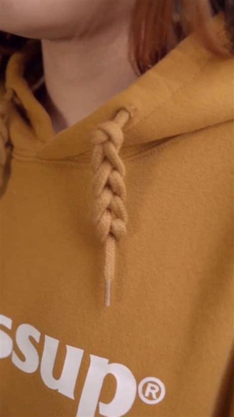Pin On Hoodie Strings Knot