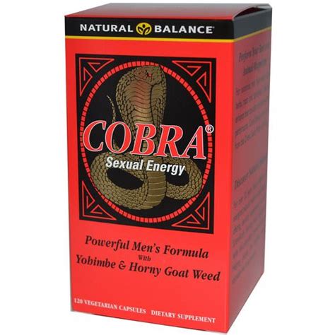 natural balance men s health cobra sexual energy