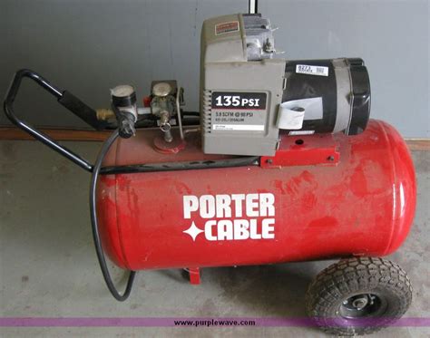 Porter Cable Air Compressor In Clay Center Ks Item 8273 Sold