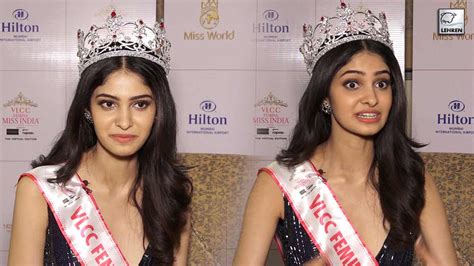 Miss India 2020 Manasa Varanasi Shares Her Journey