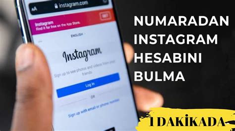 NUMARADAN İNSTAGRAM HESABI BULMA 1 DAKİKADA YouTube