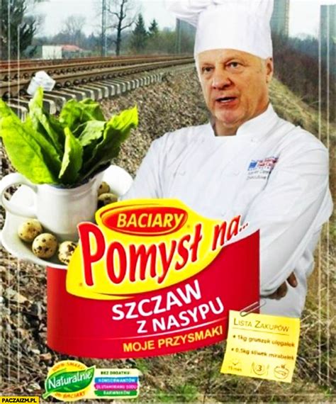 Pomysł na szczaw z nasypu kolejowego Niesiołowski Winiary - Paczaizm.pl
