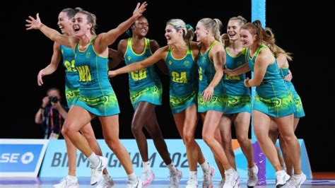 The Diamonds Win Australias 1000th Gold Medal At The Commonwealth