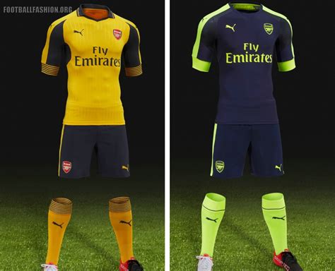 Arsenal Unveil 201617 Puma Away And Third Kits During Usa Tour