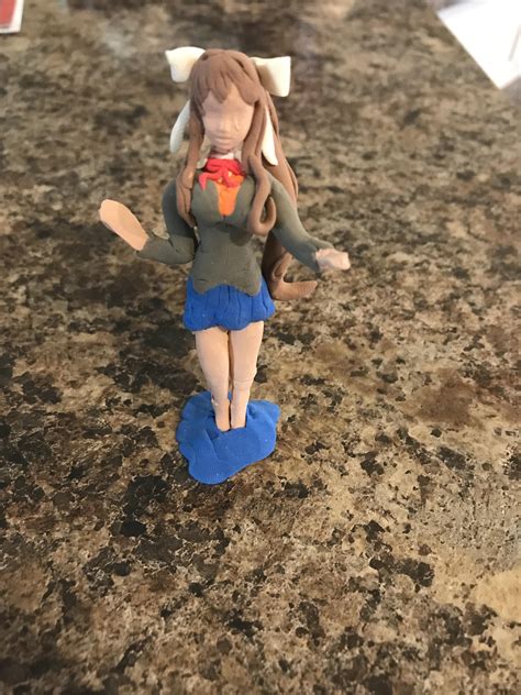 My Faceless Monika Figure Made By Me Rddlc