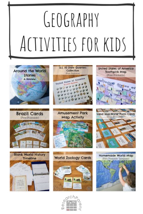 Geography Activities For Kids