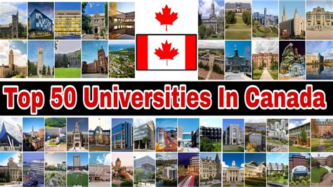 Top 50 Universities In Canada 🇨🇦 Best Universities In Canada Youtube