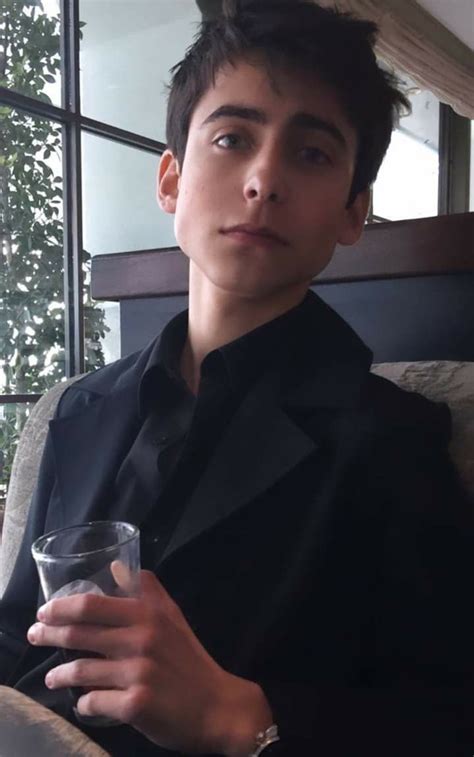 Aidan Gallagher In Suit