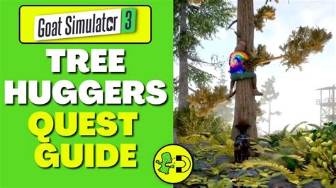 Goat Simulator 3 Treehuggers Secret Event Mornwood Falls Guide Youtube