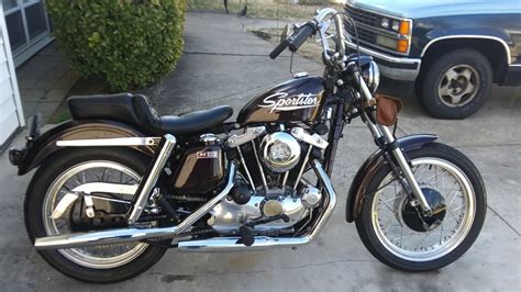 1942 harley davidson wla fully restore with all original parts renovated with the old original bits, new chrome and paint, runs well. 1971 Harley Davidson Sportster XLH - Dennis Kirk - Garage ...