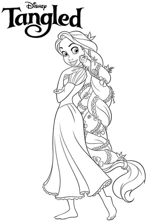 Disney Rapunzel Drawing At Getdrawings Free Download