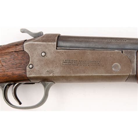 J Stevens Arms Co Model B Single Shot Shotgun Auctions Price Archive