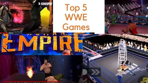Top 5 Best Wwe Games For Android Top Wwe Games Adhar