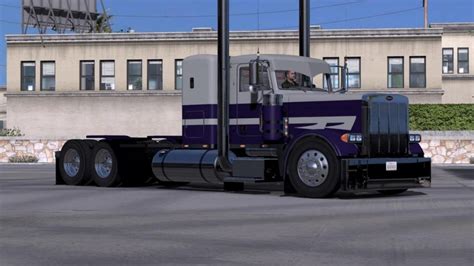Peterbilt Purple Run Skin Ats Mod American Truck Simulator Mod
