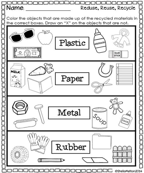 30 Reduce Reuse Recycle Worksheets Coo Worksheets