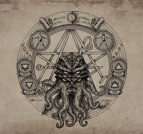 Lovecraft Illustration On Behance