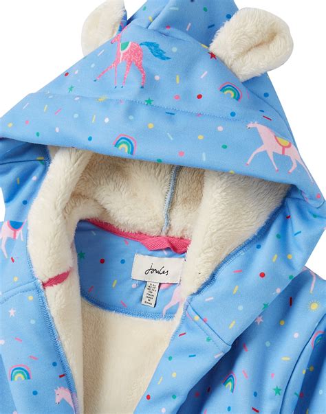 Joules Starlight Blue Horse Dressing Gown Koast Clothing