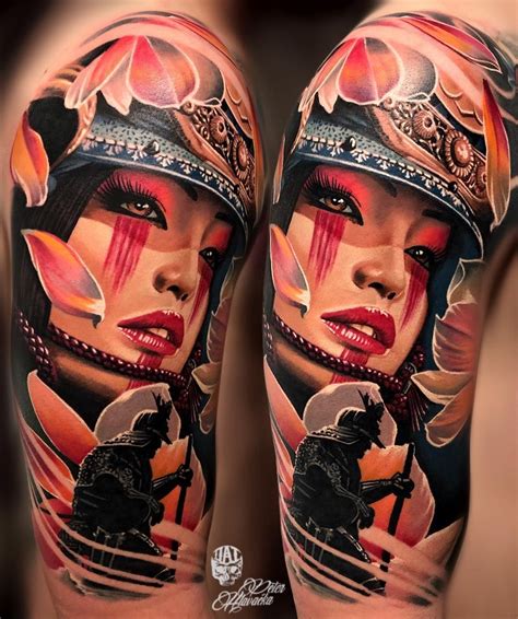 Geisha Tattoo By Peter Hlavacka With Images Japanese Tattoo