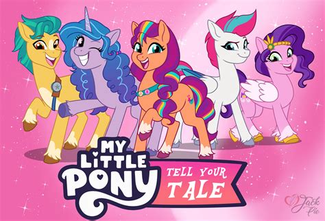Mlp Tell Your Tale Redesing By Jack Pie On Deviantart