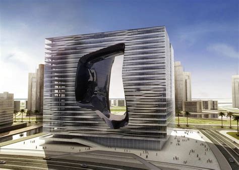 Zaha Hadid Designs New Office Building And Hotel For Dubai Called Opus