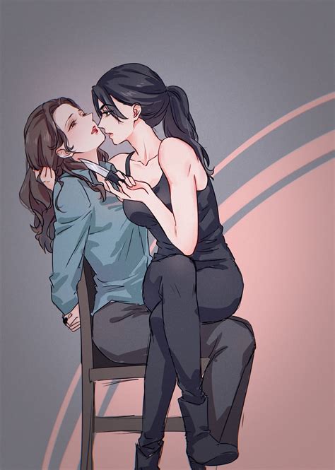Sameen Shaw And Root Person Of Interest Drawn By Lunorafc Danbooru