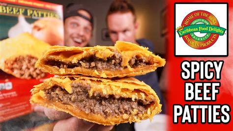 Eating Spicy Jamaican Beef Patties From Caribbean Food Delights Youtube