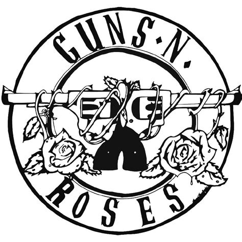Guns N Roses Rock Band Logo Vinyl Decal Sticker Ballzbeatz Com Rock