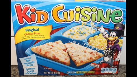 Kid Cuisine Magical Cheese Pizza Review Youtube