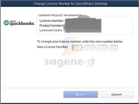 How To Change Quickbooks License And Product Number