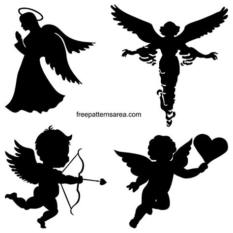 View Angel Silhouette Svg Free Images Free Svg Files Silhouette And