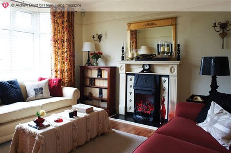 Furniture doubles as art in this hamptons home. 1930's Semi - Traditional - Living Room - London - by Dear ...