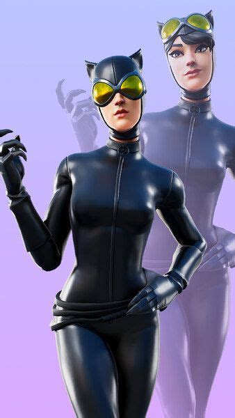 Fortnite Catwoman Skin Outfit 4k Hd Mobile Smartphone And Pc Desktop